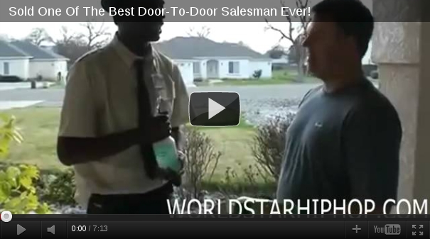 funny salesman