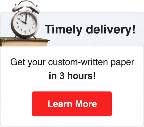Timely delivery! Get your custom-writing paper in 3 hours!